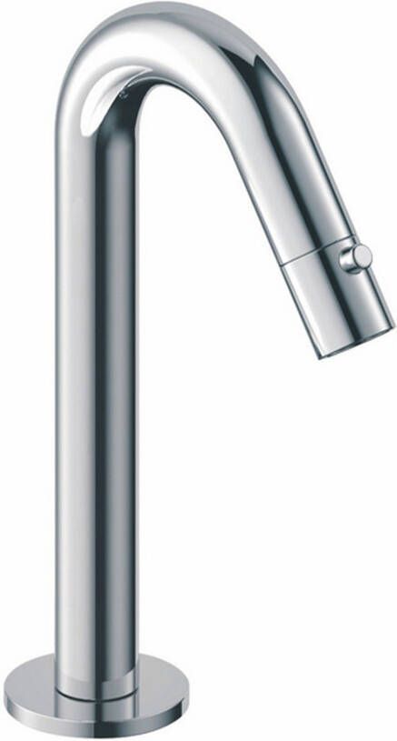 Wiesbaden Fonteinkraan Metro | Opbouw | Koudwater kraan | Standaard model | Rond | Chroom - Foto 3