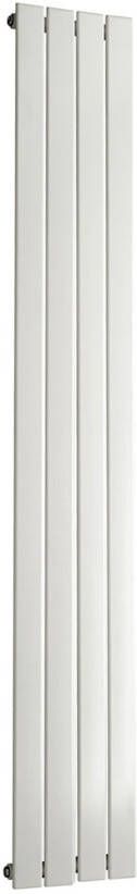 Wiesbaden Designradiator Millennium 200x30cm 652 Watt Mat Wit Middenondersaansluiting - Foto 3