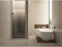 Wiesbaden Nisdeur Less | 70x200 cm | Links | Spiegelrook- naar helder glas | Gunmetal beslag - Thumbnail 1