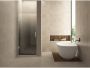 Wiesbaden Nisdeur Less | 70x200 cm | Links | Spiegelrook- naar helder glas | Chroom beslag - Thumbnail 1