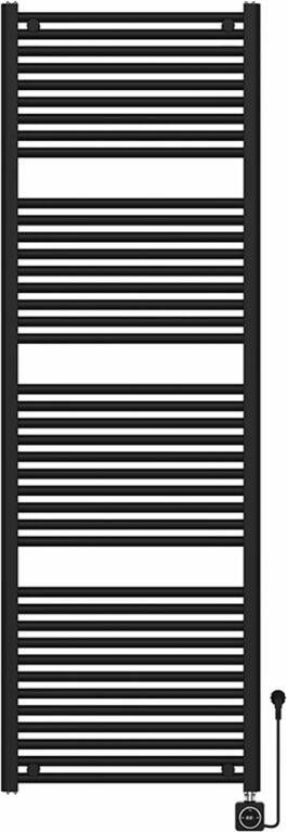 Wiesbaden Radiator Elara | 181.7x60 cm | Elektrisch | Smart Wifi | 1000 Watt | Zwart mat