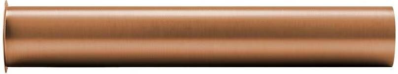 Wiesbaden Sifon verlengbuis UniMatch sifon verlengbuis 20 cm met kraag | Geborsteld brons koper PVD