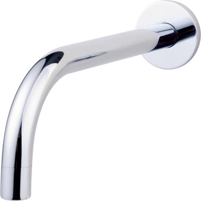 Wiesbaden Wastafelkraan Inbouw Slim Rond 20cm Chroom 18mm Uitloop - Foto 3