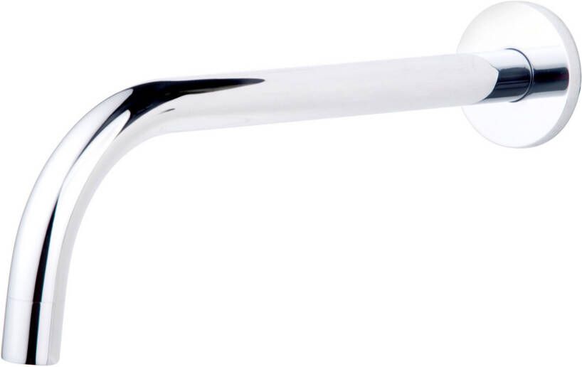 Wiesbaden Wastafelkraan Inbouw Slim Rond 25cm Chroom 18mm Uitloop - Foto 2
