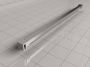 Wiesbaden Stabilisatiestang Slim | 120 cm | t.b.v. inloopdouche | Chroom - Thumbnail 2