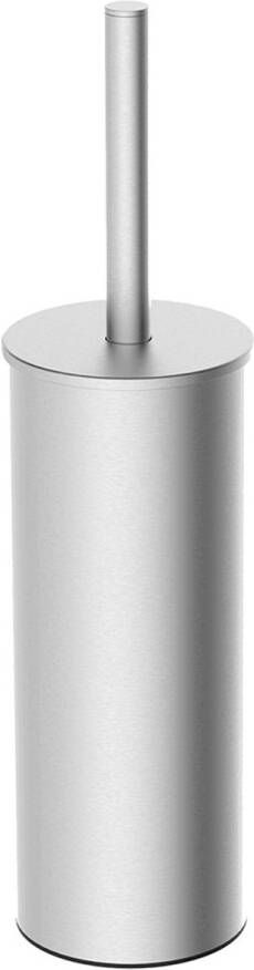 Wiesbaden Toilet accesoire set Alonzo | Wandmontage | Messing | Rond | Geborsteld rvs
