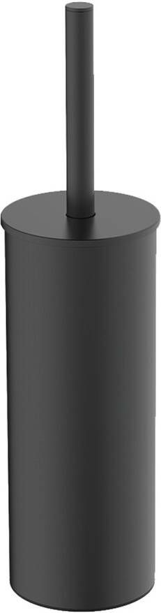 Wiesbaden Toilet accesoire set Alonzo | Wandmontage | Messing | Rond | Zwart mat
