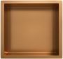 Wiesbaden Wandnis Demis | Inbouw | 30x30x7 cm | 1 vak | Geborsteld brons koper PVD - Thumbnail 1