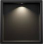 Wiesbaden Wandnis Demis | Inbouw | 30x30x7 cm | Met verlichting | 1 vak | Zwart mat - Thumbnail 1