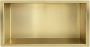 Wiesbaden Wandnis Demis | Inbouw | 30x60x10 cm | 1 vak | Geborsteld messing PVD - Thumbnail 1