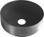 Wiesbaden Waskom Mondri | 36 x 36 x 12 cm | Keramiek | Vrijstaand | Rond | Zwart-gunmetal - Thumbnail 1