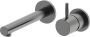Wiesbaden Wastafelkraan Style | Inbouw | Mengkraan | Incl.Inbouwdeel | Gunmetal - Thumbnail 1