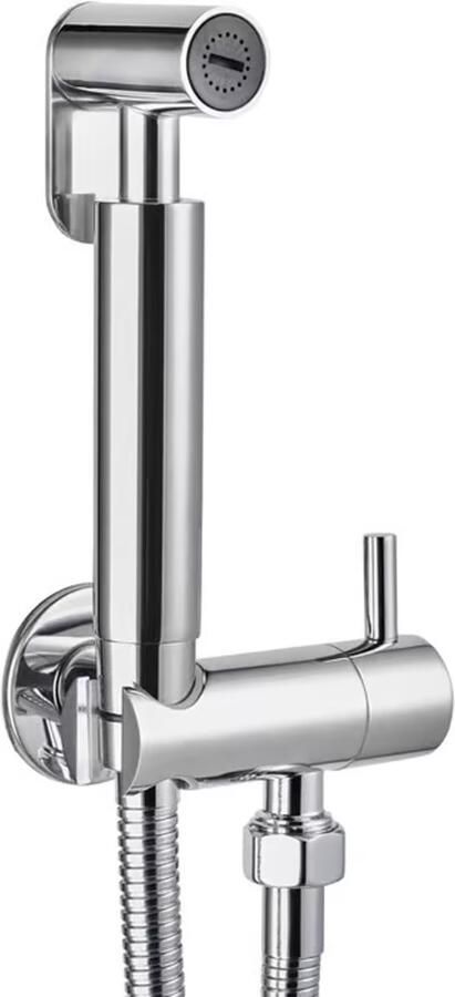 Wiesbaden Caral Bidetset met handdouche en doucheslang chroom 29.4305 - Foto 2