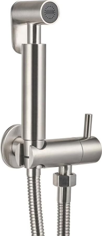 Wiesbaden 304 bidetset met handdouche en doucheslang RVS 29.4310 - Foto 2