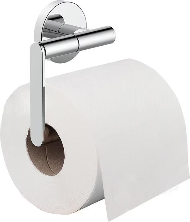 Wiesbaden Alonzo toiletrolhouder zonder klep chroom - Foto 3