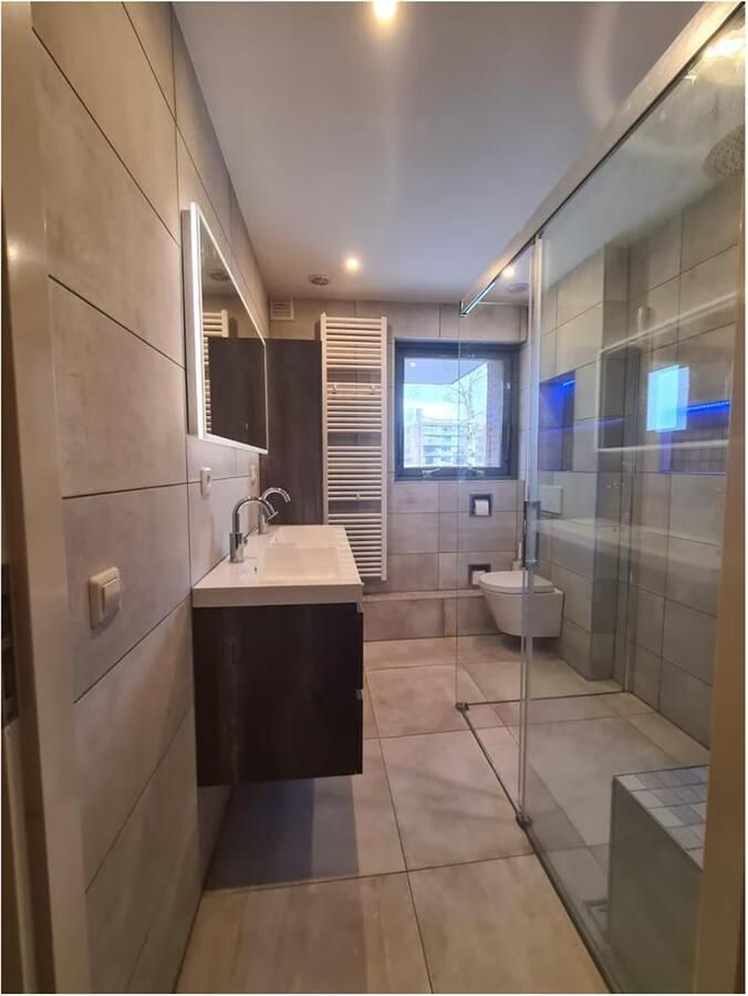 Wiesbaden Badkamerspiegel Quatro | 100x60 cm | Rechthoekig | Directe en indirecte LED verlichting | Touch button | Met verwarming - Foto 5