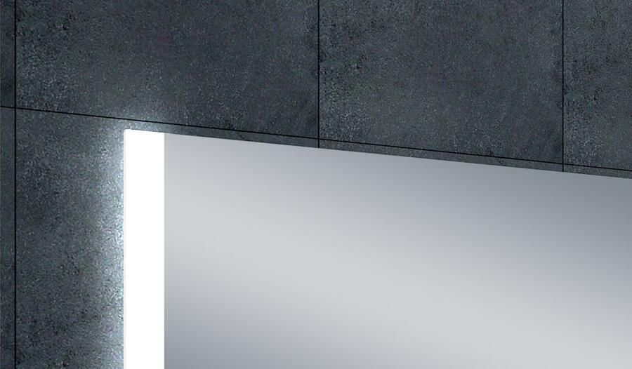 Wiesbaden Badkamerspiegel Sunny | 80x60 cm | Rechthoekig | Directe en indirecte LED verlichting | Touch button | Met verwarming - Foto 3