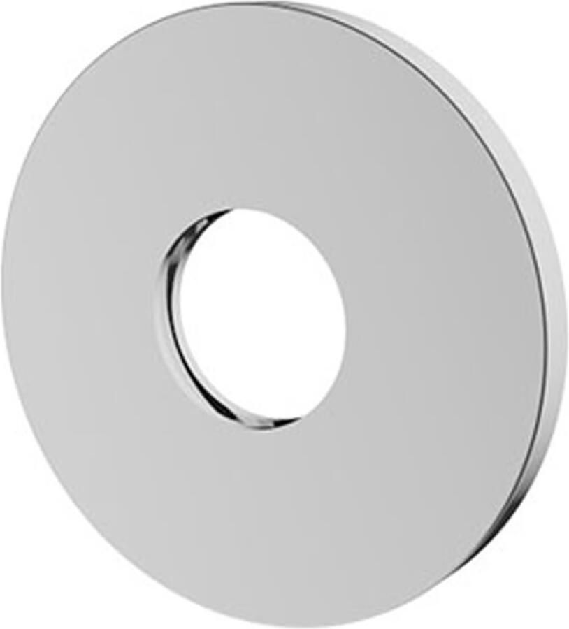 Wiesbaden Caral Chroom schuifrozet voor inbouw uitloop 65 mm messing chroom - Foto 2