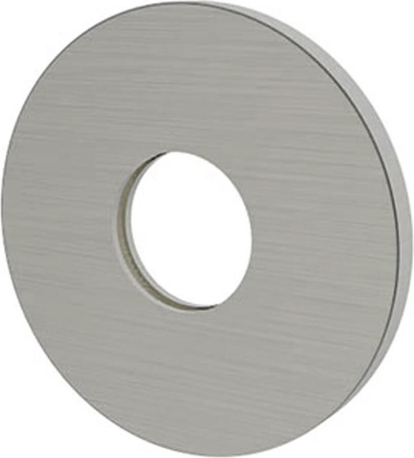 Wiesbaden Caral rozet kraangedeelte eenhendel wastafelkraan 75mm geborsteld staal 29.6013 - Foto 2