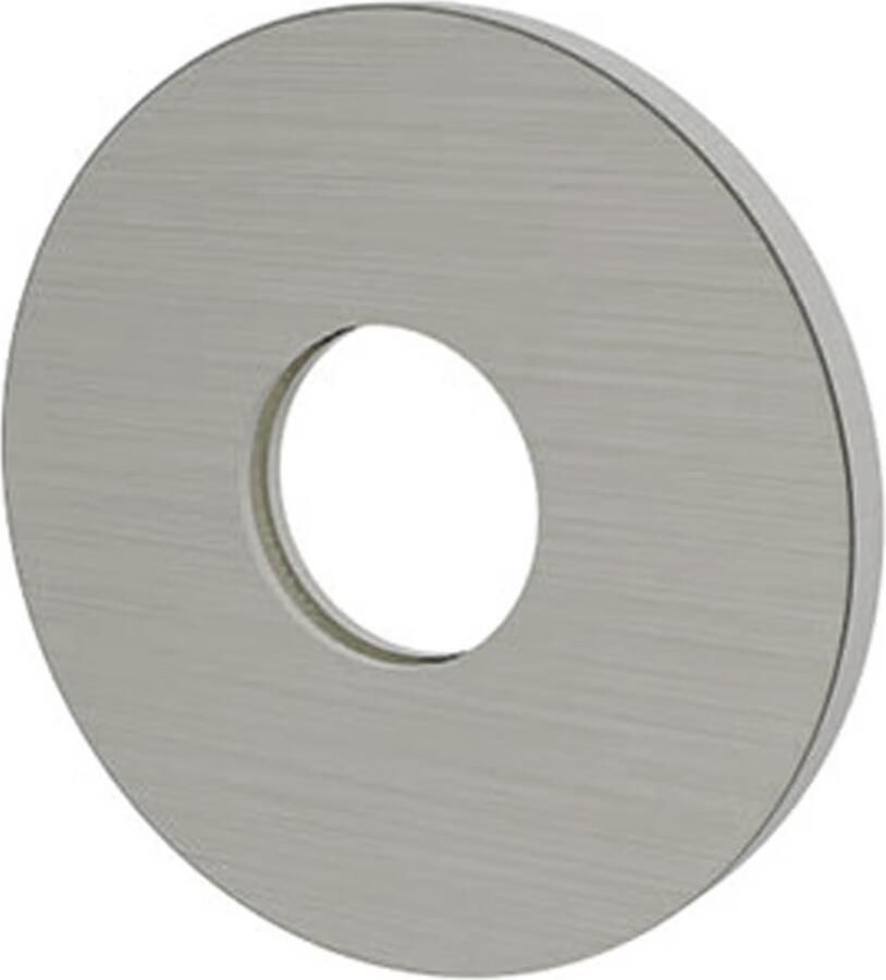 Wiesbaden Caral RVS schuifrozet voor inbouw uitloop 65 mm messing | Geborsteld staal PVD