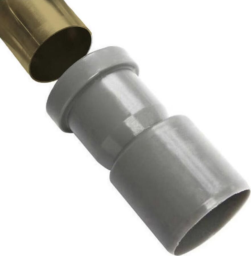 Wiesbaden Douchegoot Brass | 80 cm | Met vloerflens | Met rooster | Geborsteld messing PVD