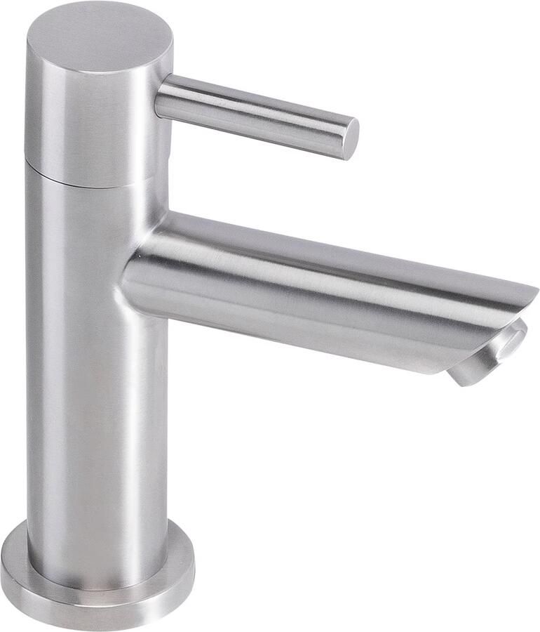 Wiesbaden Fonteinkraan 304 | Opbouw | Koudwater kraan | Standaard model | Rond | RVS look - Foto 2