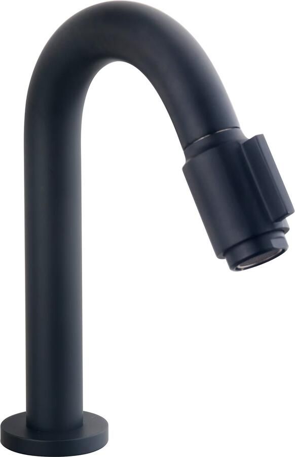 Wiesbaden Fonteinset quartz 36x18x9 cm links antraciet zwart