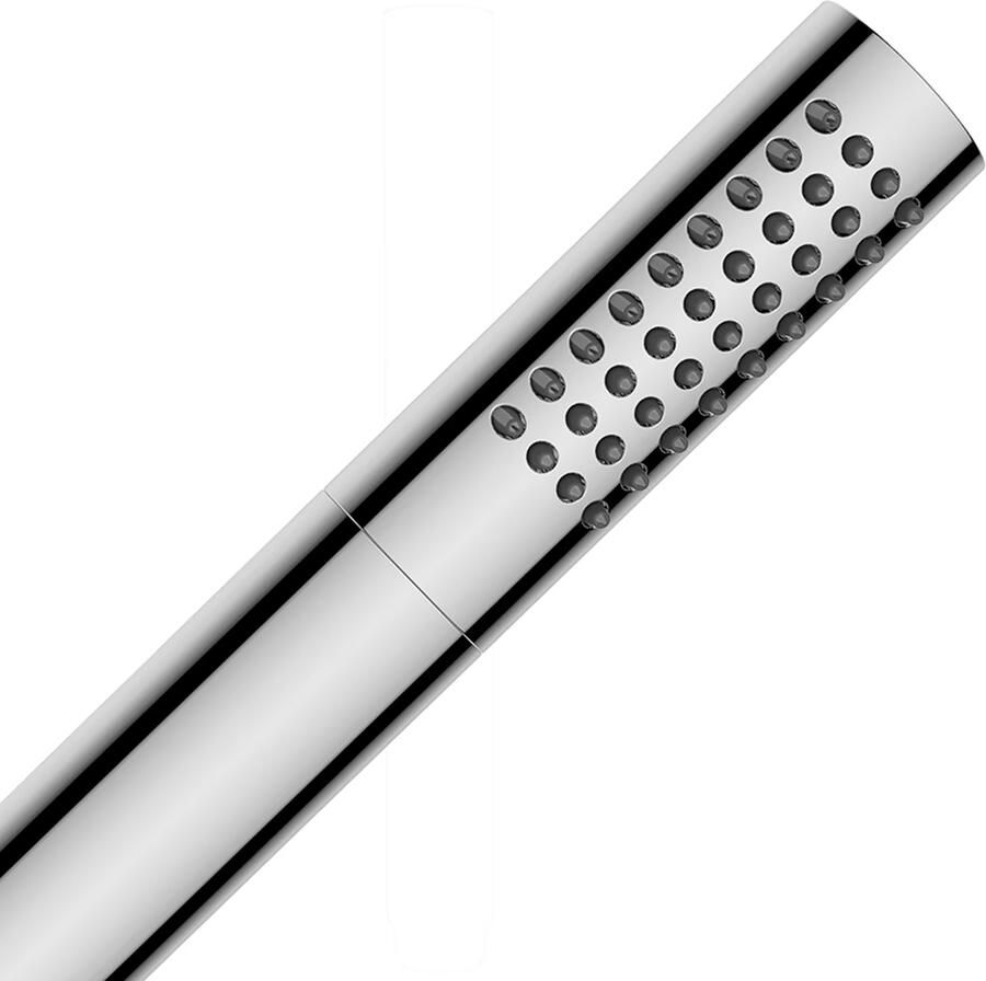 Wiesbaden Glijstang set UniMatch | 75 cm | Incl.Handdouche en Doucheslang | Messing | Rond | Chroom