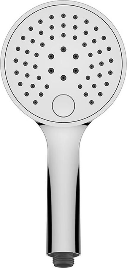 Wiesbaden Glijstang set UniMatch | 75 cm | Incl.Handdouche en Doucheslang | Messing | Rond | Chroom - Foto 2