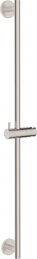 Wiesbaden Glijstang set UniMatch | 75 cm | Incl.Handdouche en Doucheslang | Messing | Rond | Geborsteld staal - Foto 3