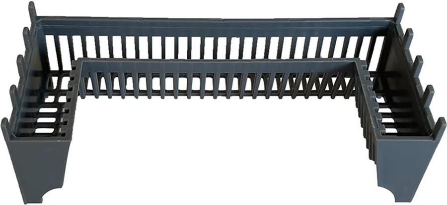 Wiesbaden haarfilter voor douchegoot kunststof grijs nieuw design