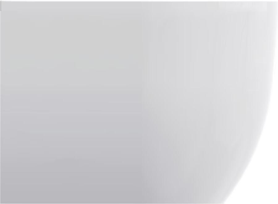 Wiesbaden Half-vrijstaand bad Zenn | 180x80 cm | Incl.Badafvoer | Acryl | Midden | Mat wit