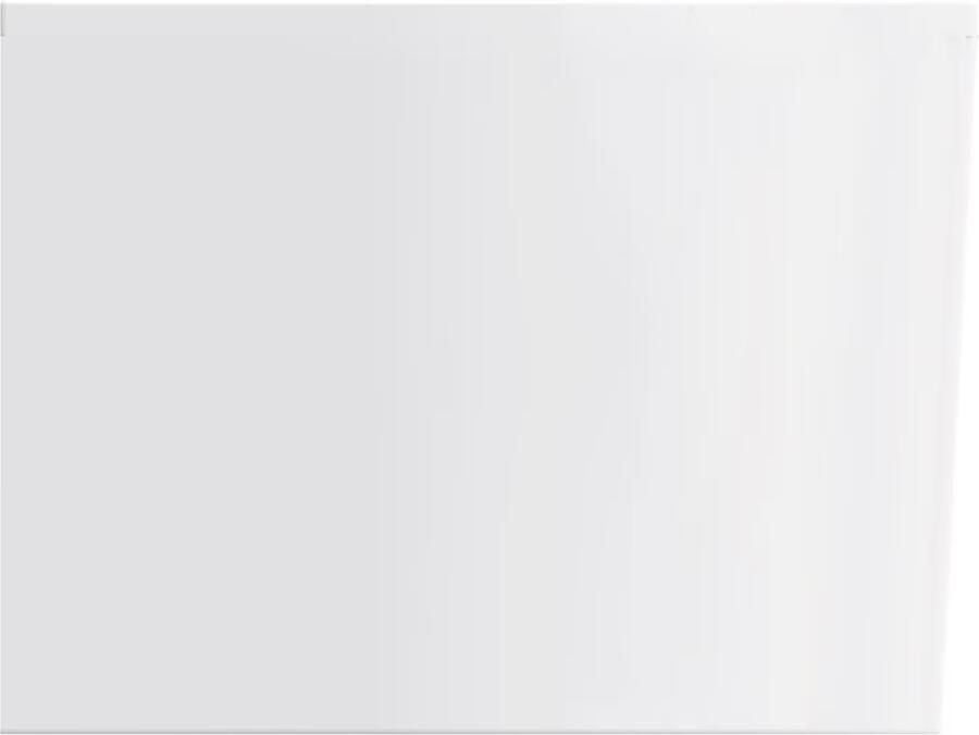 Wiesbaden Half-vrijstaand bad Zenn | 180x80 cm | Incl.Badafvoer | Acryl | Rechts | Glans wit