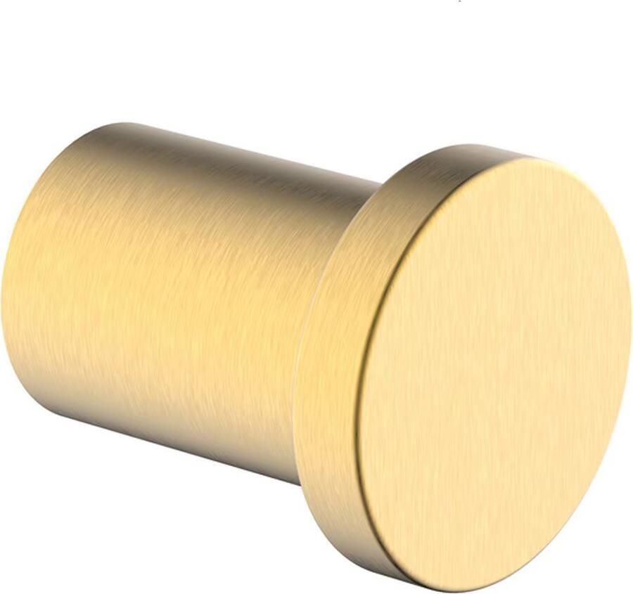 Wiesbaden Handdoek haak Alonzo | Wandmontage | 2.5 cm | Enkel haaks | Geborsteld messing PVD - Foto 3