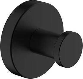 Wiesbaden Handdoek haak Alonzo | Wandmontage | 5.5 cm | Enkel haaks | Zwart mat - Foto 3