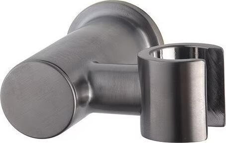 Wiesbaden Handdoucheset UniMatch | 1 Stand | Kantelbaar | Rond | Gunmetal Mat Zwart - Foto 2