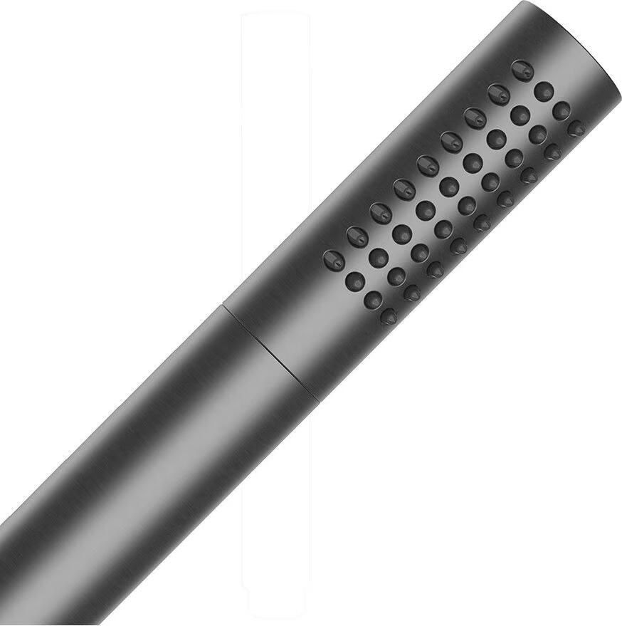 Wiesbaden Handdoucheset UniMatch | 1 Stand | Staafhanddouche | Rond | Gunmetal