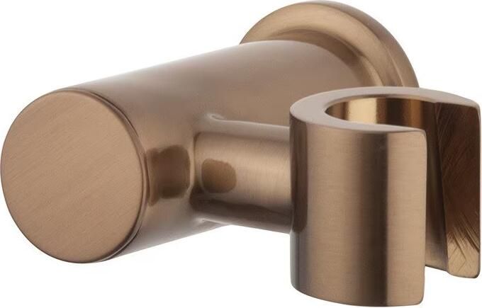 Wiesbaden Handdoucheset UniMatch | 1 Stand | Kantelbaar | Rond | koper mat zwart - Foto 3