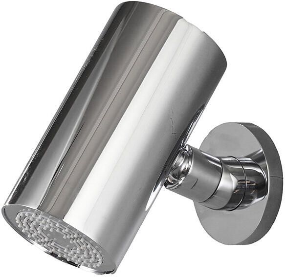 Wiesbaden Hoofddouche UniMatch | 8x15 cm | Rond | Chroom - Foto 3