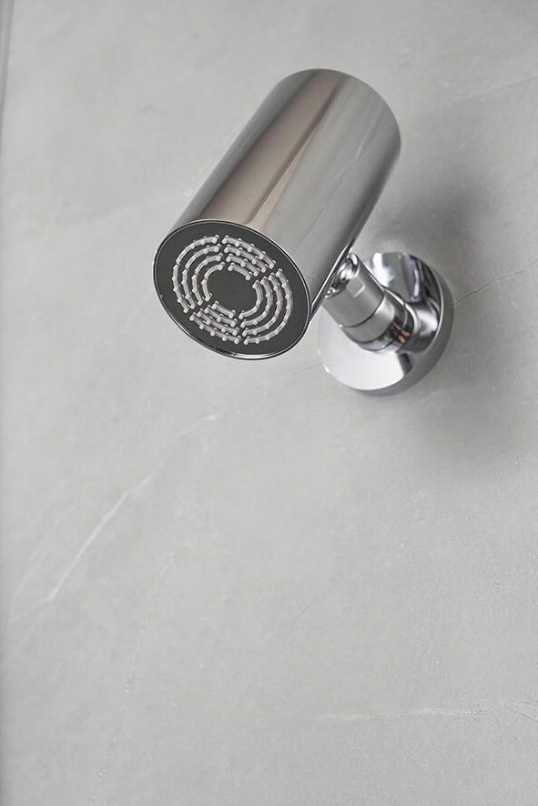 Wiesbaden Hoofddouche UniMatch | 8x15 cm | Rond | Chroom - Foto 2