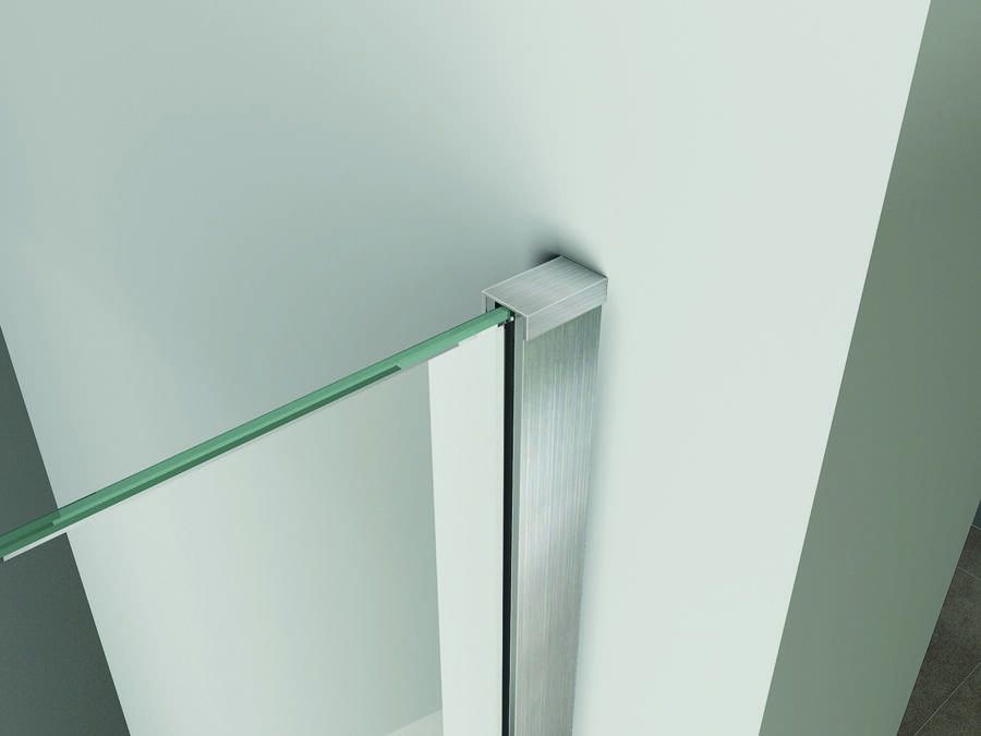 Wiesbaden Inloopdouche Miami 120x200cm Antikalk Helder Glas RVS Profiel 10mm Veiligheidsglas Easy Clean - Foto 4