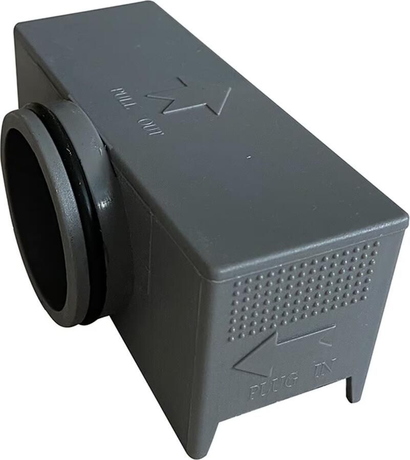 Wiesbaden inzetstuk voor sifon douchegoot kunststof grijs nieuw design - Foto 3