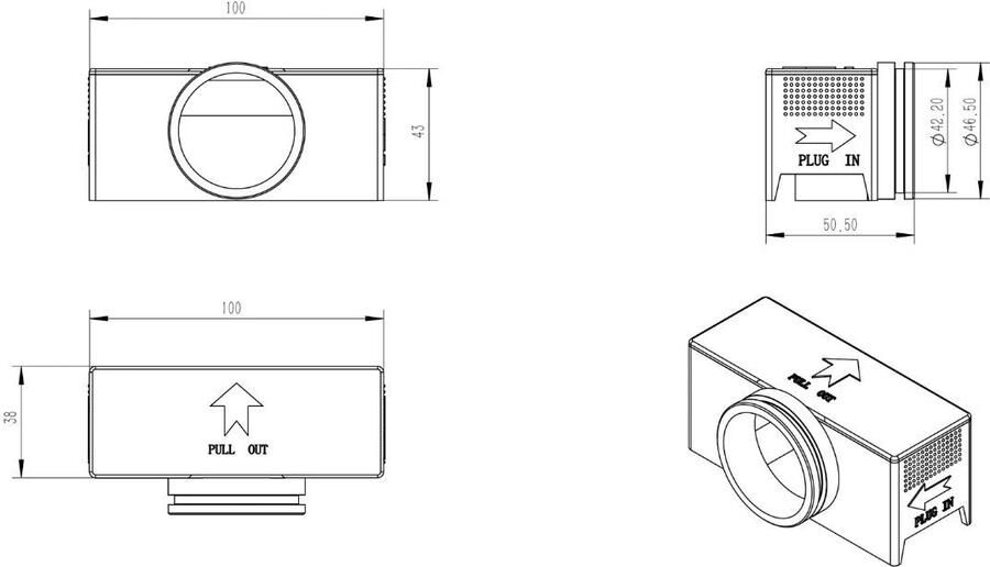 Wiesbaden inzetstuk voor sifon douchegoot kunststof grijs nieuw design - Foto 2