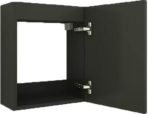Wiesbaden Marmaris losse fonteinkast 40x22x50 cm mdf zwart mat - Foto 2
