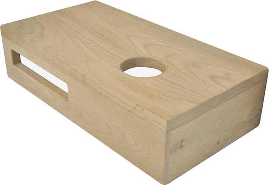 Sanifun Hak planchet 40 x 21 x 10 rechts tbv opzetfontein 20 cm.