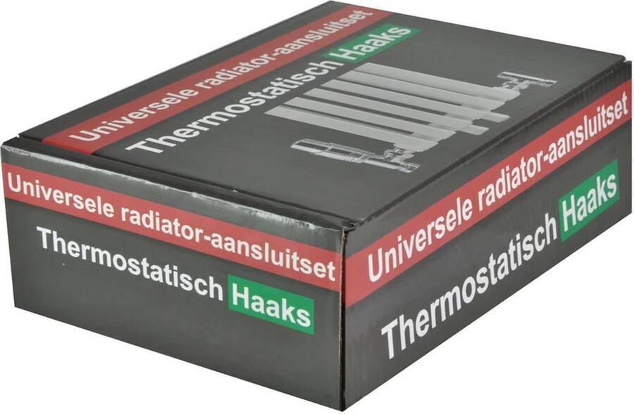 Wiesbaden Radiator Aansluitset Haaks Chroom ( Voor zij-aansluiting) - Foto 2