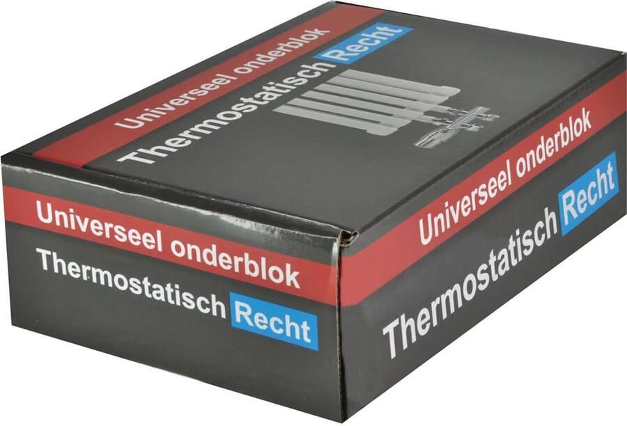 Wiesbaden Radiatoraansluitset thermostatisch Recht middenaansluiting - Foto 2