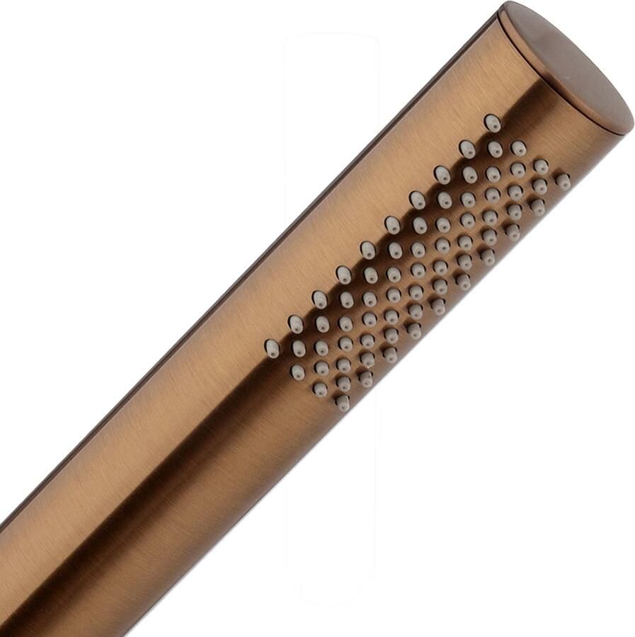 Wiesbaden Regendouche set Caral | Inbouw | 30 cm | Thermostaatkraan | Incl.Inbouwdeel | 2-weg | Rond | Geborsteld brons koper