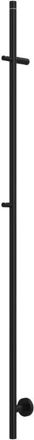 Wiesbaden Staafhanddoekradiator Callista | 150x6.3 cm | Elektrisch | 60 watt | Mat zwart - Foto 2