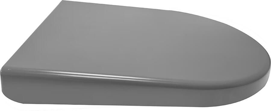 Wiesbaden Stereo softclose toiletzitting met quick release grijs mat - Foto 3